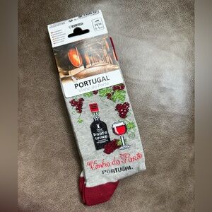 New! Women’s Socks European Sizing 35/38 3-5.5
Portugal Wine Cellar Themed Socks